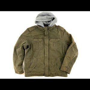 Men’s Large Levi Military Jacket Size Large